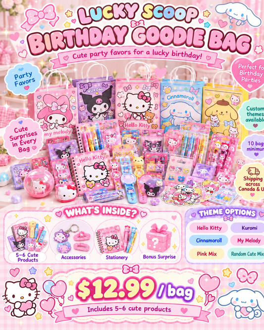 Lucky Scoop Birthday Goodie Bag – Mystery Party Favors 🎂🎁